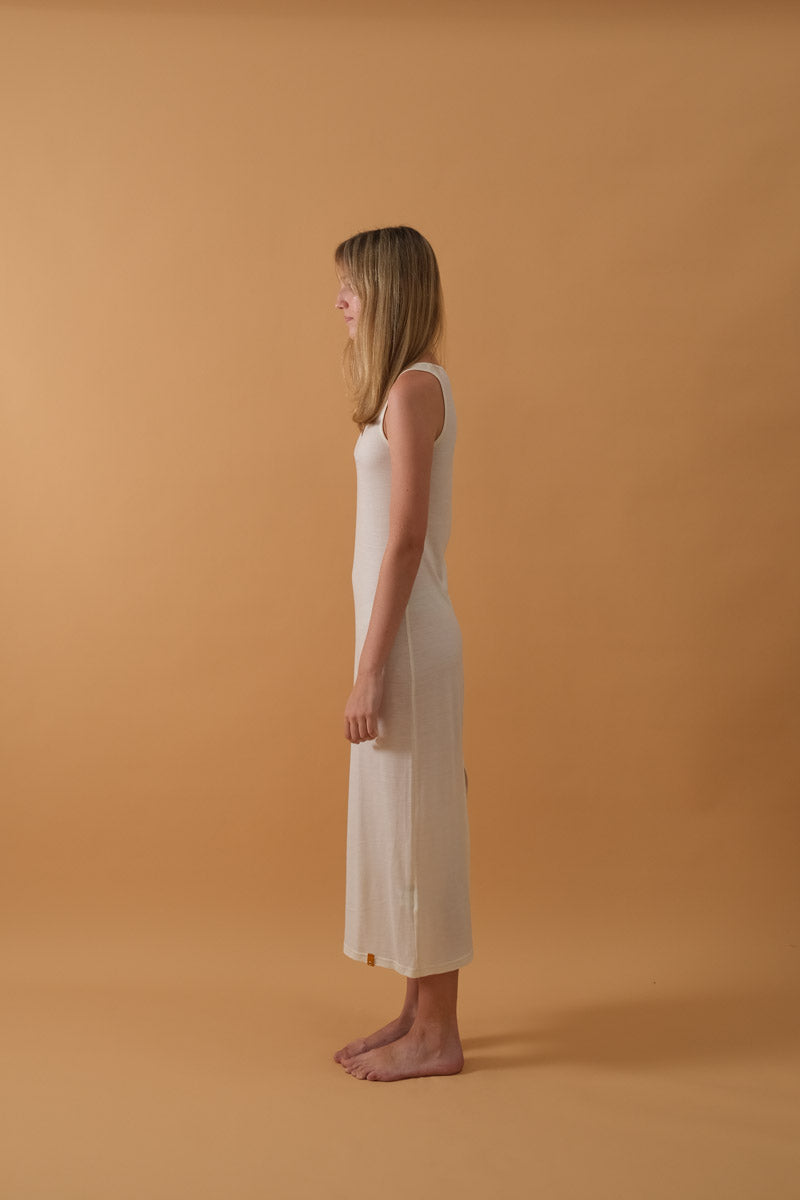 Womens Maxi Dress, Natural