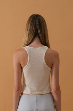 Womens Singlet, Natural