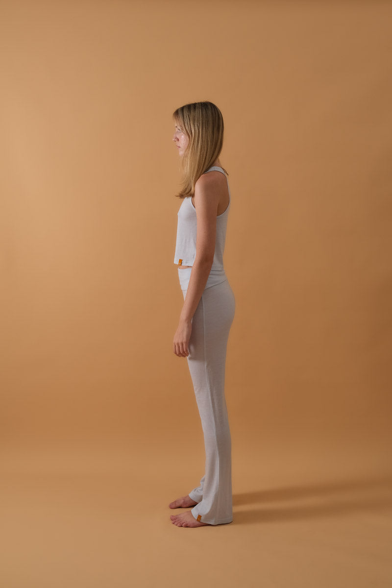 Womens Singlet, Sky Blue