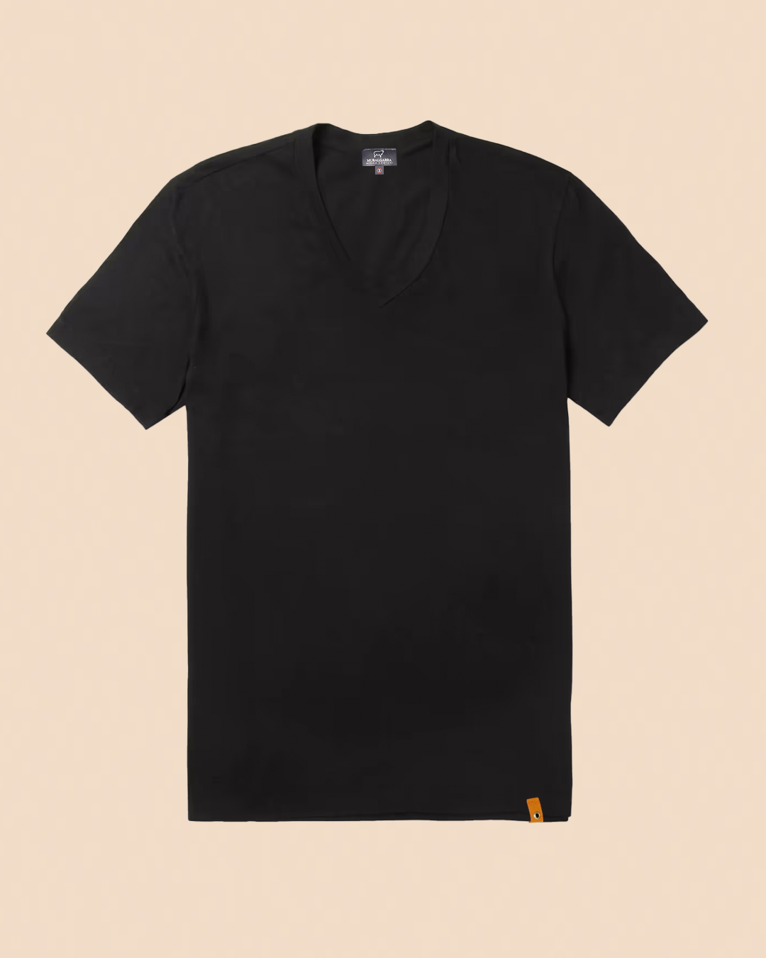 Fitted Tee, Black