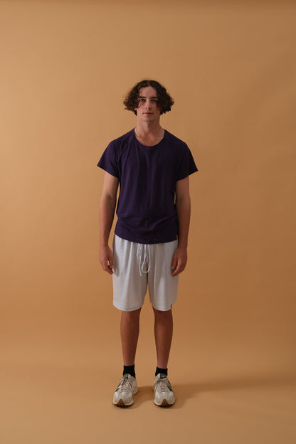 Fitted Tee, Berry