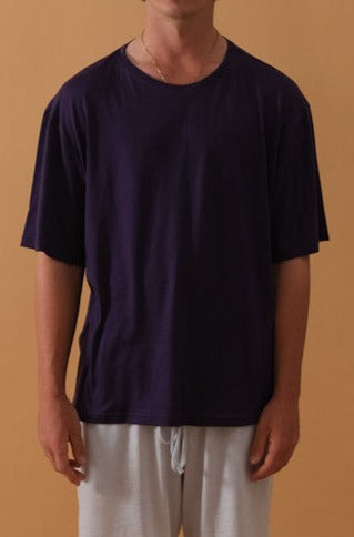 Boxy Tee, Berry