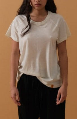 Fitted Tee, Natural