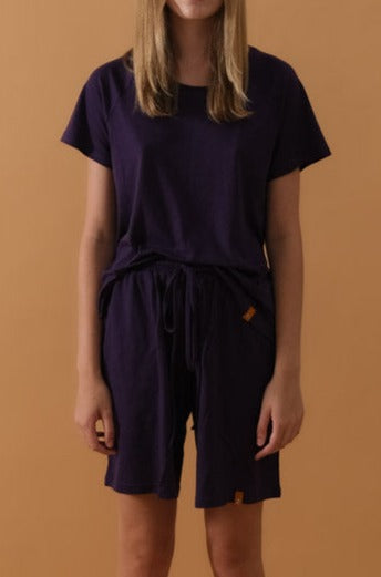Fitted Tee, Berry