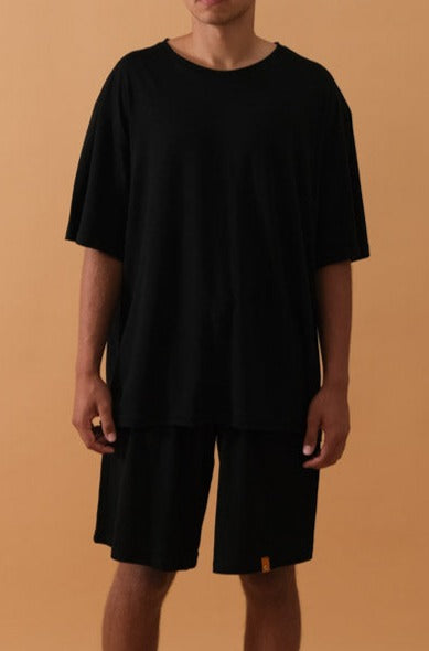 Boxy Tee, Black