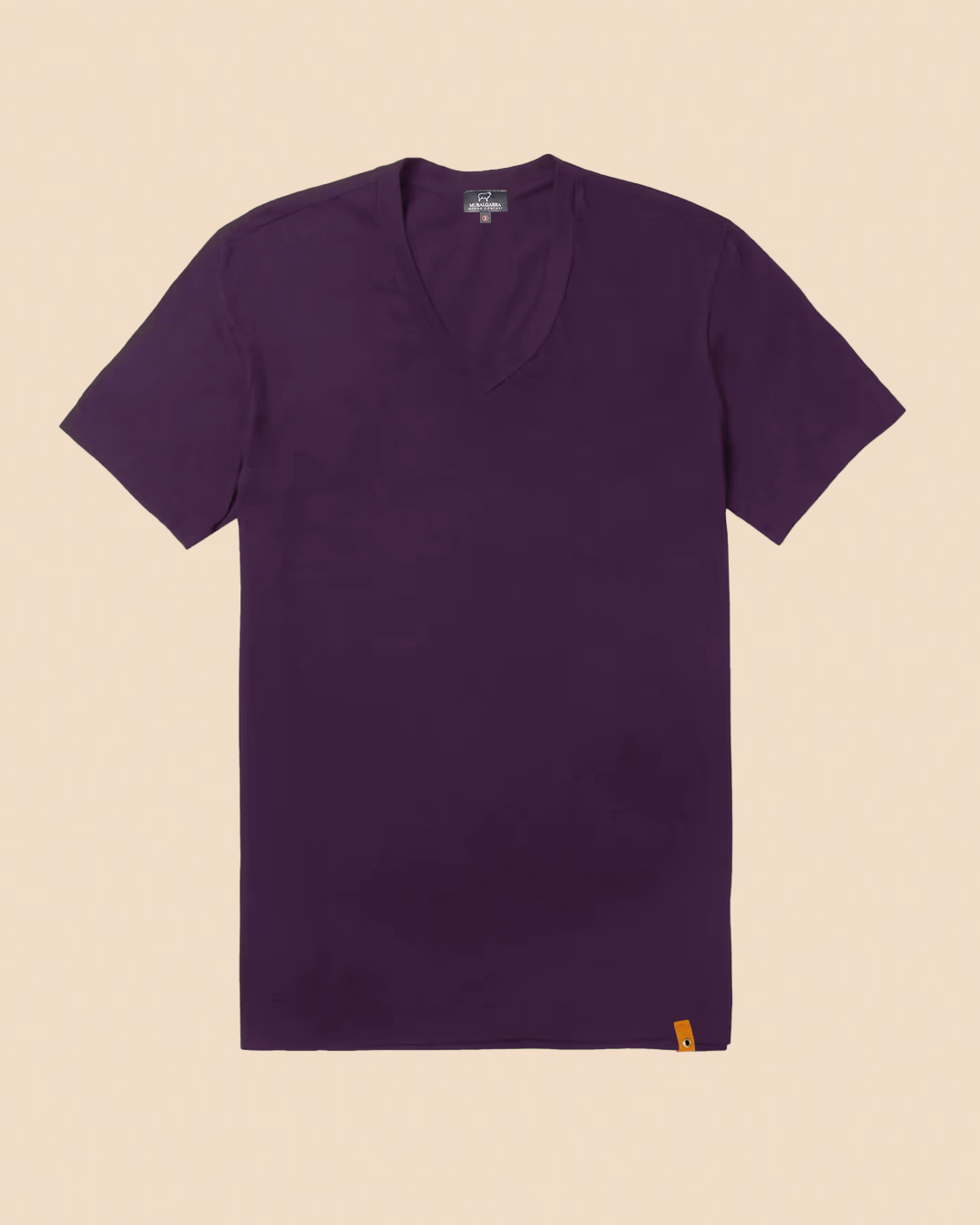 Fitted Tee, Berry