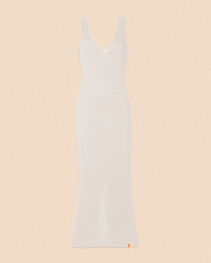 Womens Maxi Dress, Natural