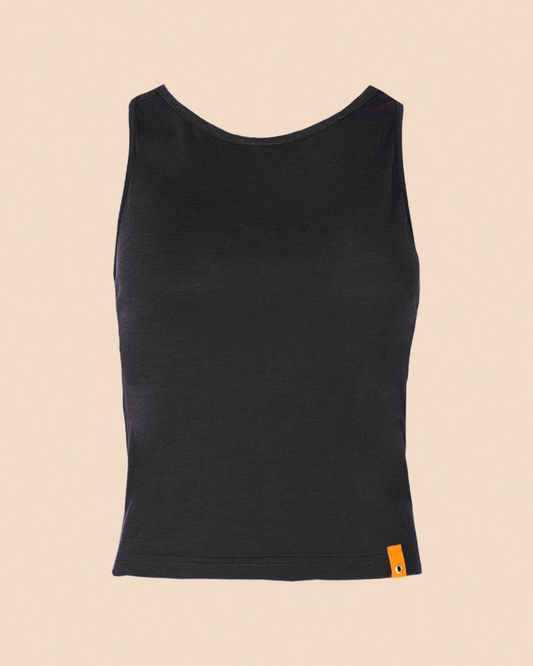 Womens Singlet, Black
