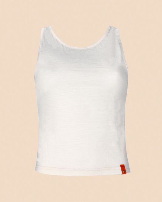 Womens Singlet, Natural